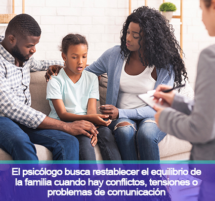 Psicólogo de Familia en terapia familiar